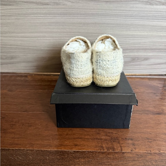 Chanel Tweed CC Espadrilles-41 - Picture 4 of 8